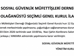 Olağanüstü Genel Kurul